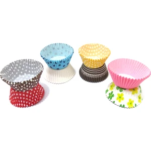 Kalıp Tepsi Için Tek Kullanımlık Kağıt Muffin Kek Kalıbı 1 Paket ( 200 Adet )