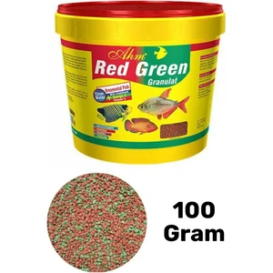 Red Green Karışık Granulat Ciklet Balığı Yemi 100 gr