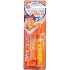 Frıendly Çocuk Diş Fırçası  Turuncu (Kum Saatli) Yumuşak Kıllar