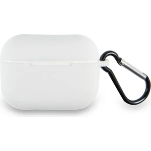 Caseart Apple Airpods Pro Renkli ve Askılı Silikon Kılıf - Beyaz