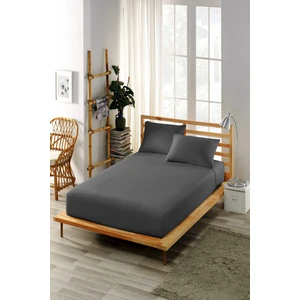 Ely Parker Pamuklu Nevresim Kumaşı Yastık Kılıflı Lastikli Çarşaf Takımı