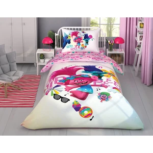 Lisanslı Trolls Color Party Tek Kişilik Nevresim Takımı