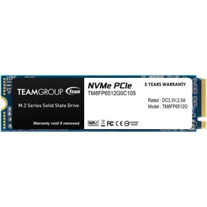 Group MP33 512 GB 1800/1500MB/S Nvme Pcıe M.2 SSD Disk - TM8FP6512G0C101