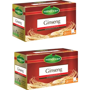 2 'li Ginseng Bitki Çayı