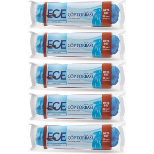 Ece Çöp Torbası Orta Boy 5 Paket 100'LÜ