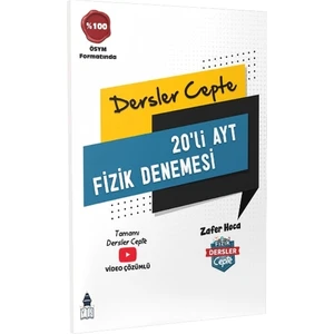 Tonguç Akademi Dersler Cepte 20´li AYT Fizik Denemesi