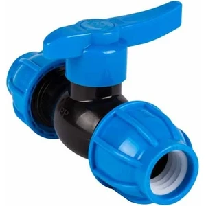 25*25 mm Pp Kaplin Çıkışlı  Küresel Vana