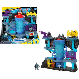 Dc Super Friends Bat-Tech Batcave Oyun Seti, Işıklı ve Sesli, 3-8 Yaş Arası Çocuklar Için Uygundur GYV24