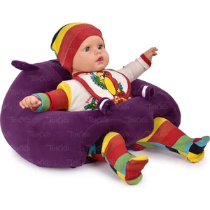 Bebek   Oturma Destek Minderi - Bebek Koltuğu - Büyük Bebek Oturağı   Mor