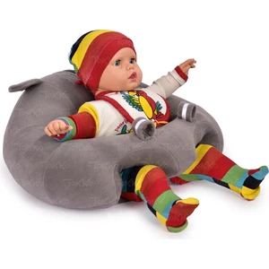 Bebek   Oturma Destek Minderi - Bebek Koltuğu - Büyük Bebek Oturağı   Gri