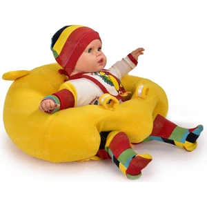 Bebek   Oturma Destek Minderi - Bebek Koltuğu - Büyük Bebek Oturağı   Sarı