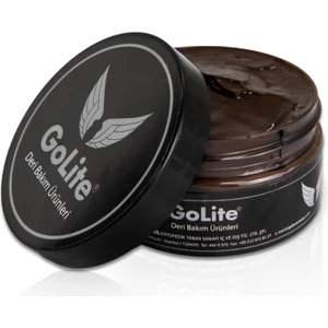 Golite Deri Besleyici Katkılı Cilalı Ayakkabı Krem Boyası Kahve 180 Gram