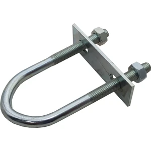 4 Adet U Civata Bağlantı Elemanı M-10 U Montaj Aparatı 16CM Boru Montaj Duble Büyük Boy