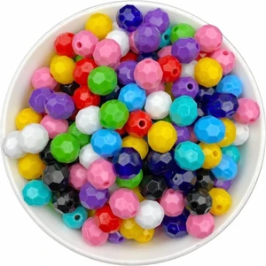 Hedef Bijuteri 12MM Karışık Renkli Plastik Petek Model Boncuk (50GR,~60 Adet)
