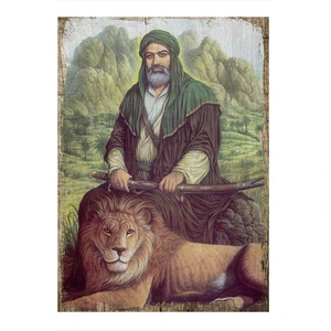 Hz. Ali ve Kılıcı Art Mdf Tablo
