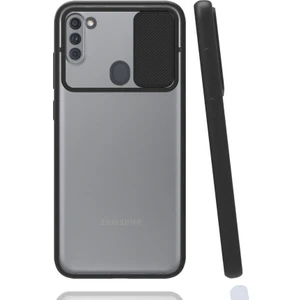 Samsung Galaxy A11 Kılıf Palm Kamera Koruma Kapaklı Silikon