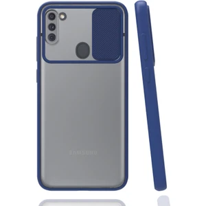 Samsung Galaxy A11 Kılıf Palm Kamera Koruma Kapaklı Silikon