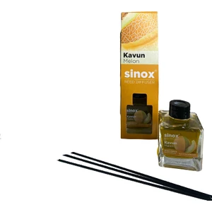 Bambu Çubuklu Kavun Oda Ofis Banyo Kokusu 120 ml Yüksek Esans Kalıcı Koku