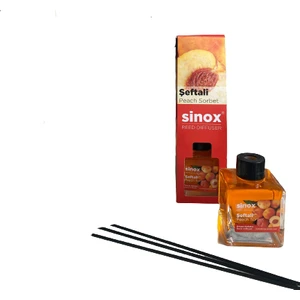 Bambu Çubuklu Şeftali Oda Ofis Banyo Kokusu 120 ml Yüksek Esans Kalıcı Koku