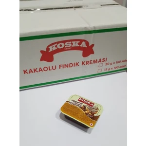 Kakaolu Fındık Kreması 20 gr x 100 Adet