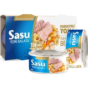 Fasulyeli Ton Salata 3X160G Iri Parça