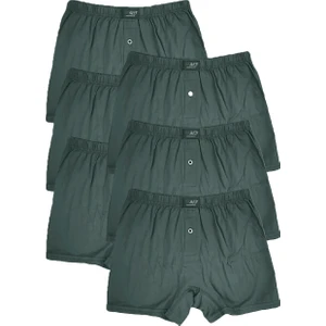 Erkek Pamuklu Penyesi Suprem Rahat Pacalı Renklı Dugmelı Boxer