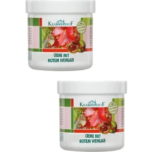 Kırmızı Asma Yaprağı Bacak Kremi 100 Ml X2
