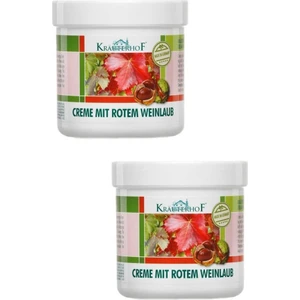 Kırmızı Asma Yaprağı Bacak Kremi 250 Ml X2