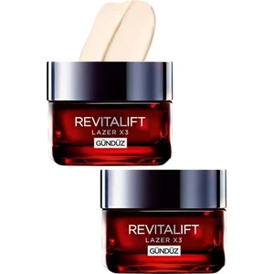 L'Oréal Paris Loreal Paris Loreal Revitalift Lazer X3 Gündüz Bakım Kremi 15 Ml X2