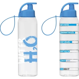 750 ml Water Askılı Desenli Matara