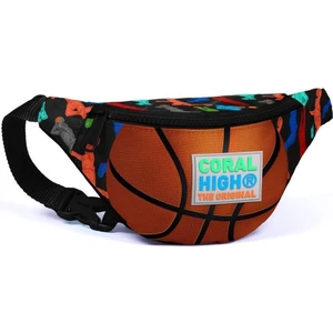 Coral High Basketbol Baskılı Erkek Çocuk Bel Çantası