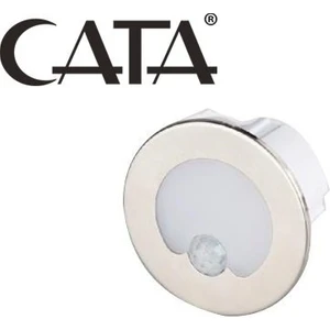 CT-5174 Yuvarlak 1,5W Beyaz - Sensörlü Koridor Armatürü