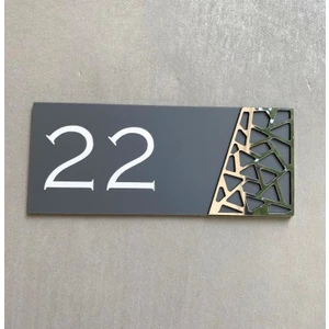 Silver Patterned Serisi Kapı Numarası