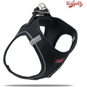 Tailpetz Air Mesh Köpek Göğüs Tasması Large 48X54 cm Siyah