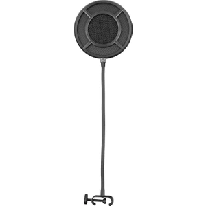 P1 Proof-Pop Fılter Siyah 360° Ayarlı Pop Filtreli Metal Mesh Mikrofon Filtresi