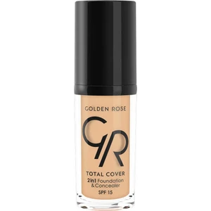 Golden Rose Total Cover 2in1 Foundation & Concealer No: 22 Natural Beige - Fondöten & Kapatıcı - 8691190963828