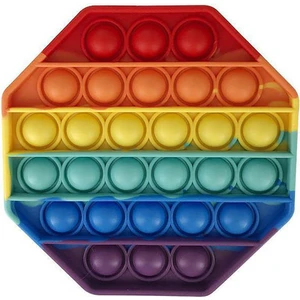 Pop It Game Sekizgen Gökkuşağı