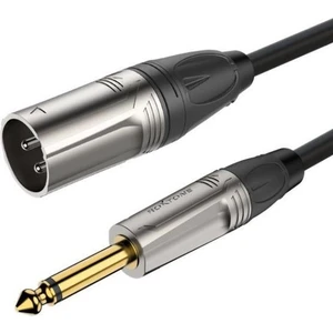 RX-K13105 5 Metre 6.3 mm Mono Gitar -Xlr Erkek Mikrofon Kablosu