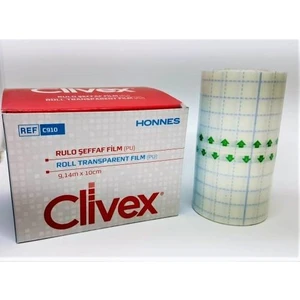 Roll Su Geçirmez Şeffaf Film Yara Örtüsü 10 cm x 9.14 Metre Rulo