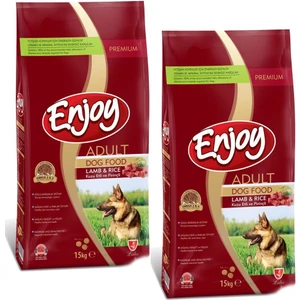 Kuzu Etli  ve Prinçli Yetişkin Köpek Maması 15 kg 2 Adet