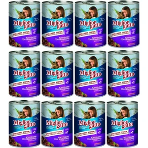 Miglior Gatto Av Hayvanlı Kedi Konservesi 405 gr 12 Adet