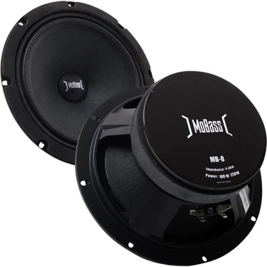 Mobass Mb-8 8'' 4 Ohm 100W-250W 20 cm