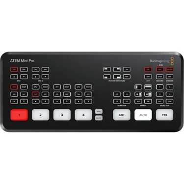 Blackmagic Design Atem Mini Pro Canlı Yayın Mikser Fiyatı, 5.0
