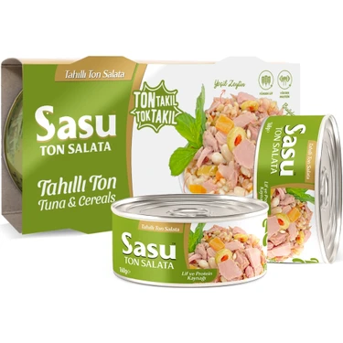 Sasu Tahıllı Ton Salata 12X160G Iri