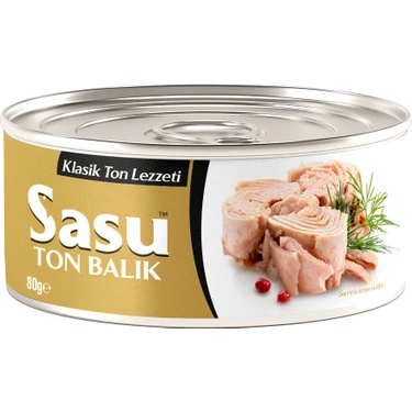 Sasu Klasik Ton Balığı 24X80G Bütün