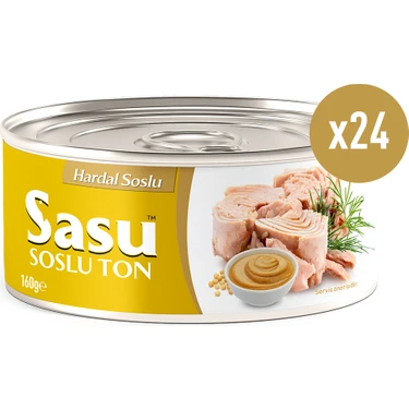 Sasu Hardal Soslu Ton Balığı 24X160G Iri