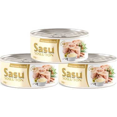 Sasu Mayonez Soslu Ton Balığı 12X160G Iri