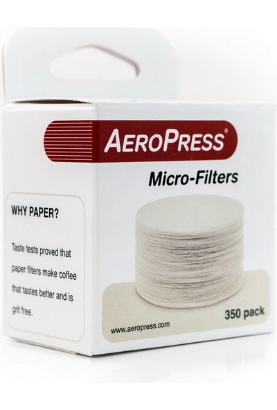 Aeropress Micro Filtre 350'LI