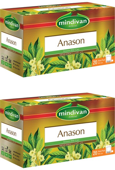 Mindivan 2 'li Anason Bitki Çayı