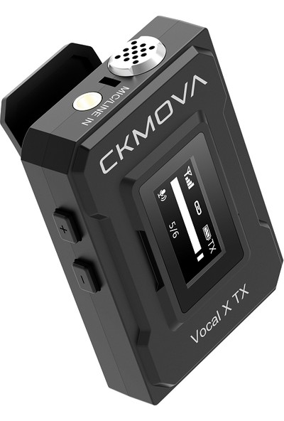 Ckmova Vocal x V1 2.4 Ghz Dahili Mikrofonlu Telsiz Mikrofon Seti